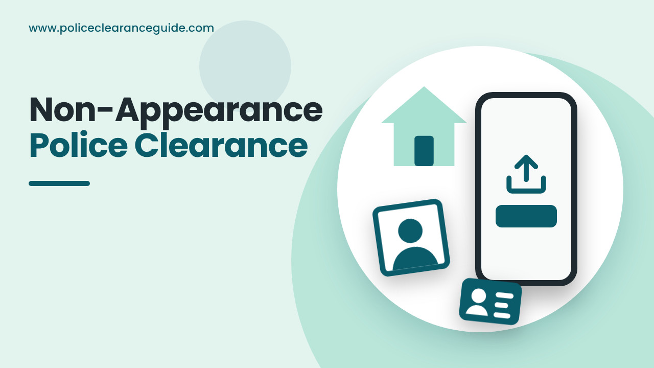 Renewing a police clearance at home with a phone, a 2x2 photo and a valid ID